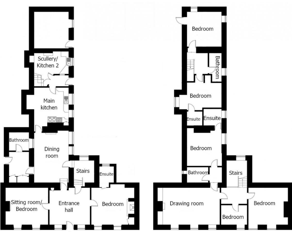 Topside House - Beautiful 7 Bedroom House With Hottub Wifi And Parking Near Bath Wells Frome Oakhill Eksteriør bilde